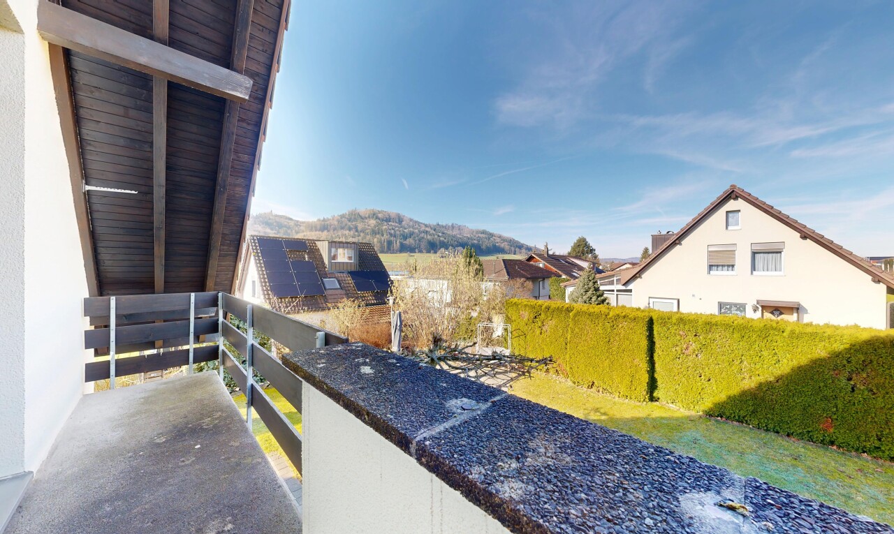 balkon mit from property, day time, balkon, blick auf die berge, und mountain view