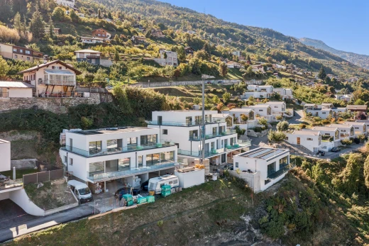 vue sur la montagne avec vue sur la montagne, mountain view, vue résidentielle, residential view, et day time