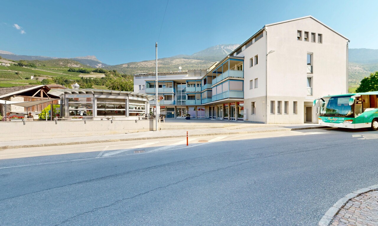 außenansicht mit blick auf die berge, mountain view, und day time