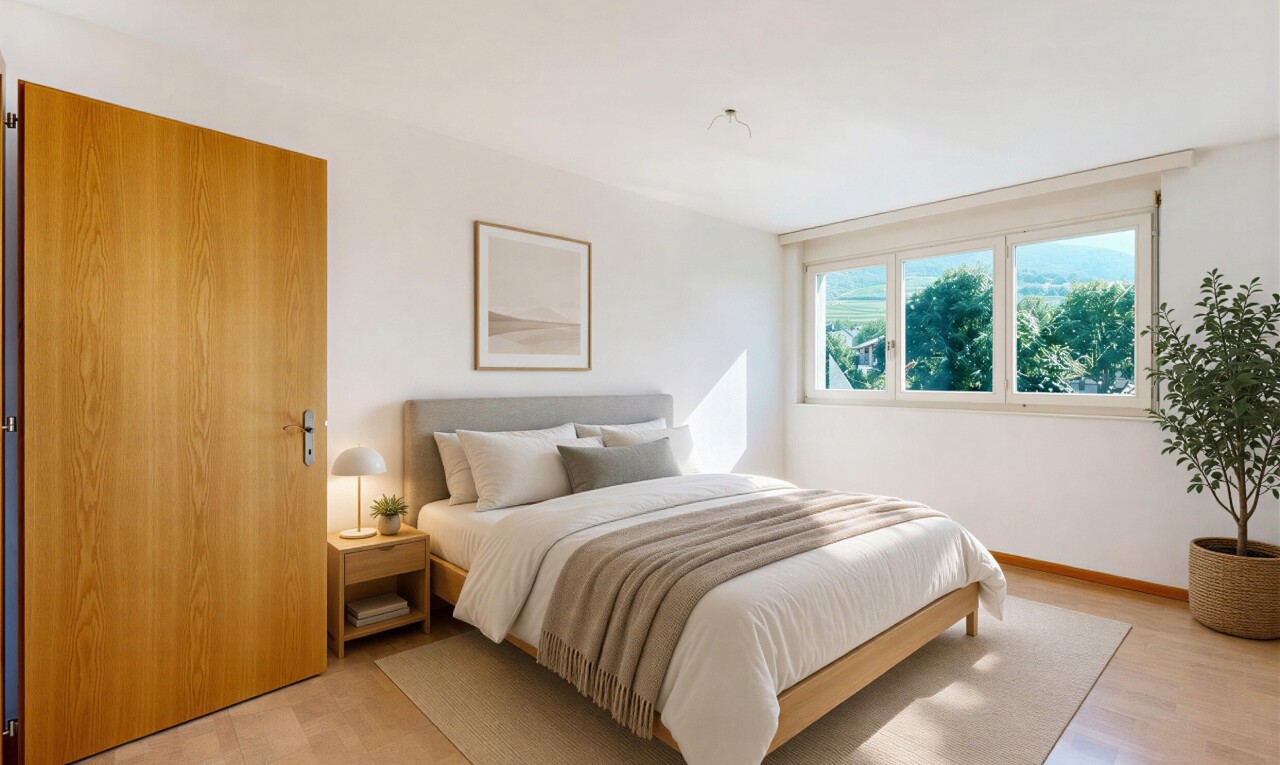 leerer raum mit inside property, gipskartonwand, drywall, natürliches licht, und natural light