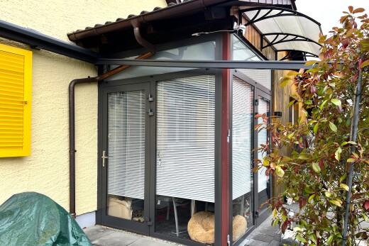 façade avec from property, overcast, et bardage en stuc