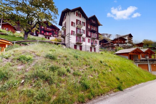 façade avec apartment complex view, from community, et day time