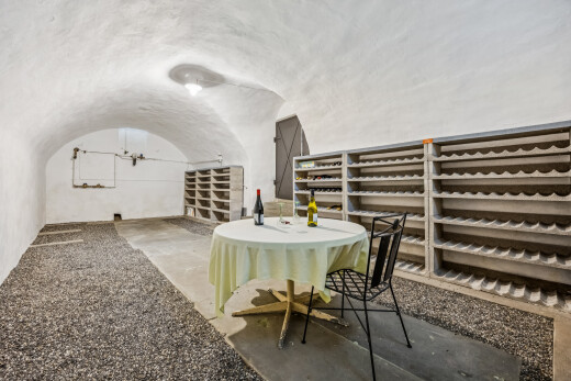 keller mit dachschräge und vaulted ceiling