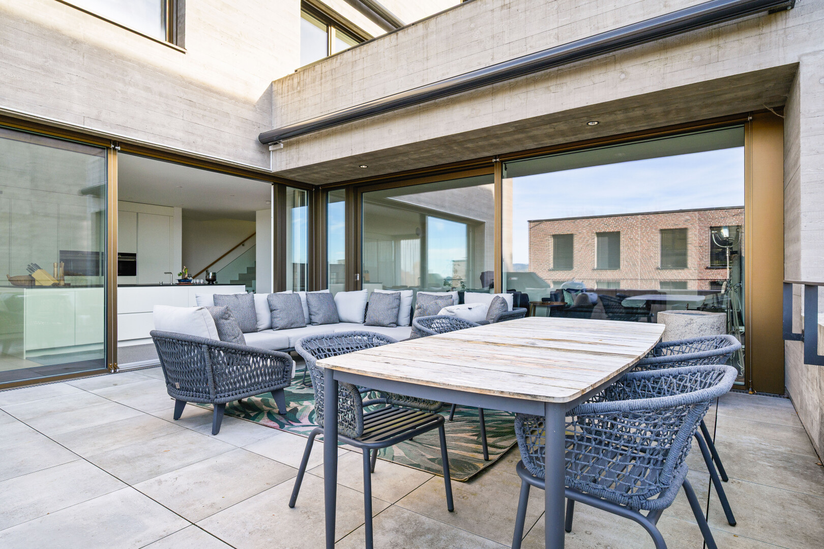 patio / terrace featuring an outdoor hangout area, a patio area, and outdoor dining space