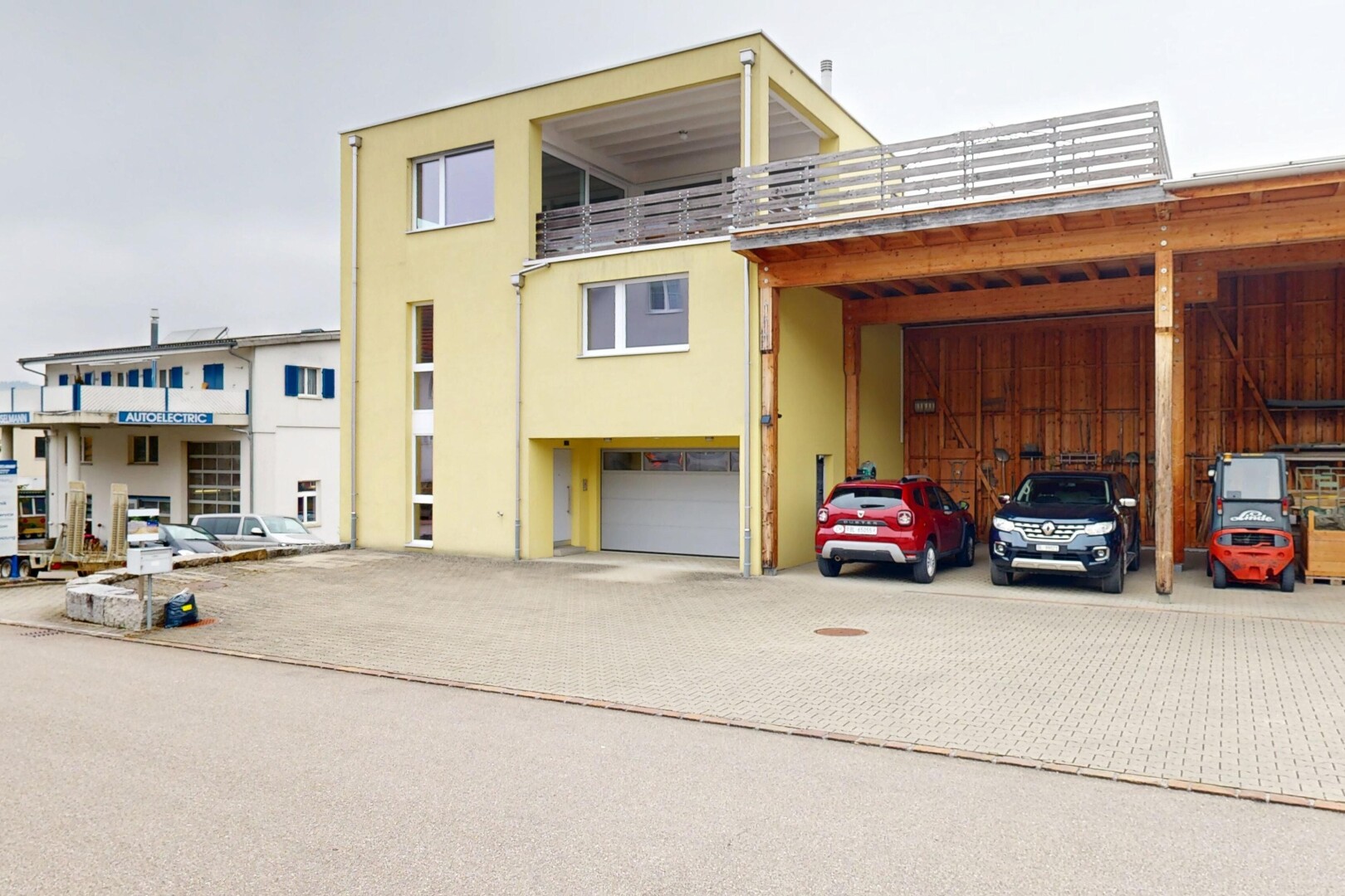 extérieur du bâtiment