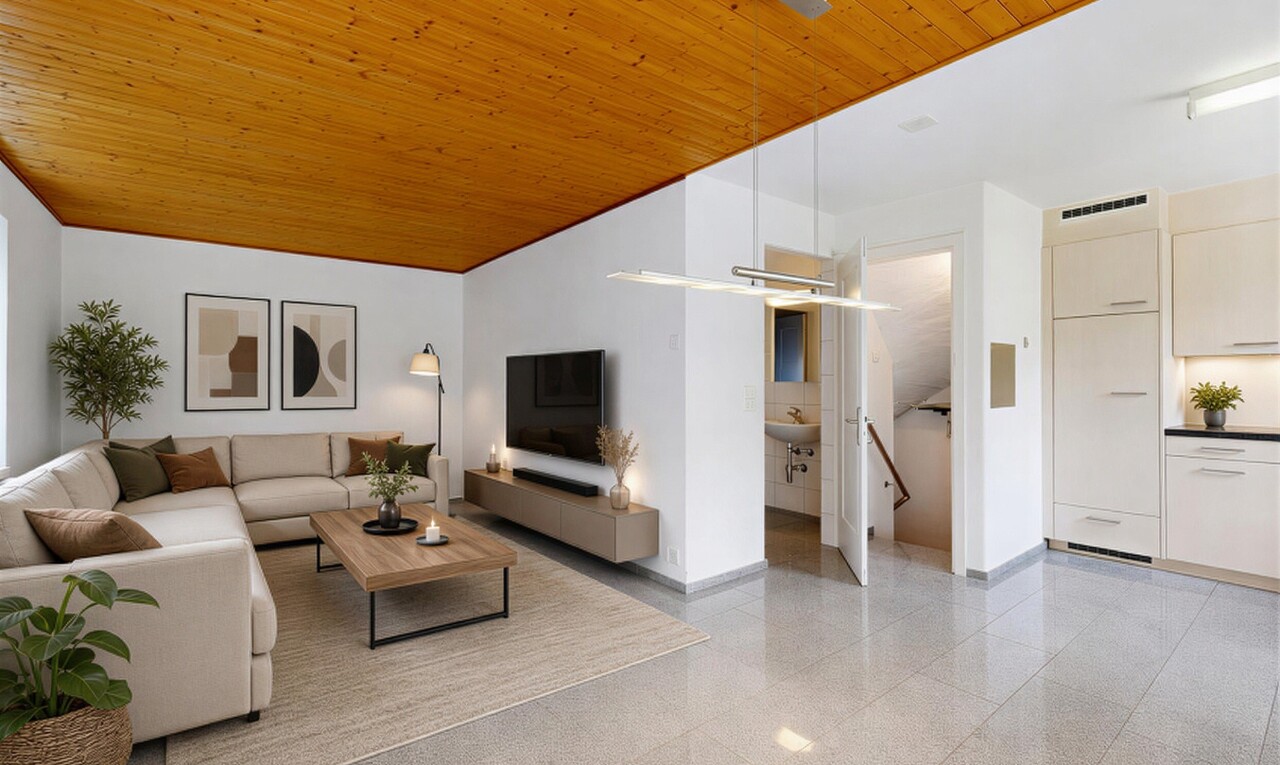 leerer raum mit inside property, baseboards wall, sockelleisten, drywall, und gipskartonwand