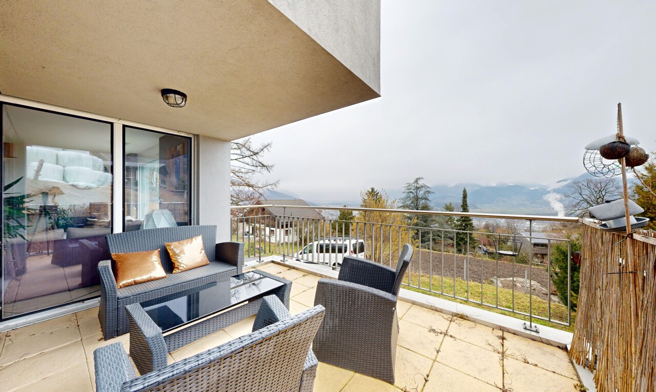 terrasse avec terrasse, from property, espace de vie extérieur, et overcast