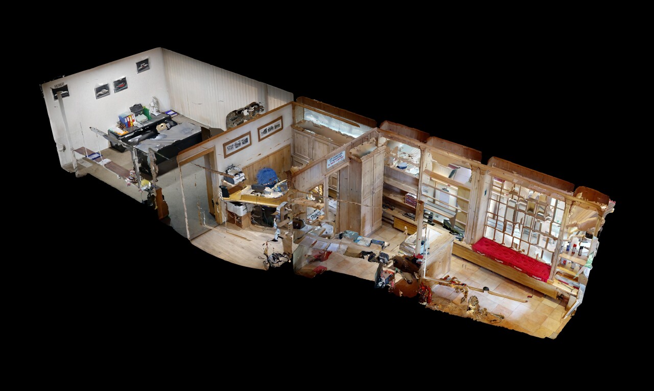 plan d'étage 3d