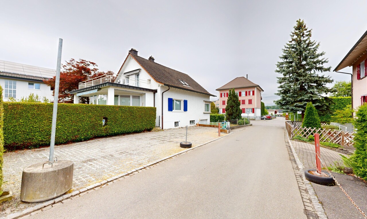 außenansicht mit overcast