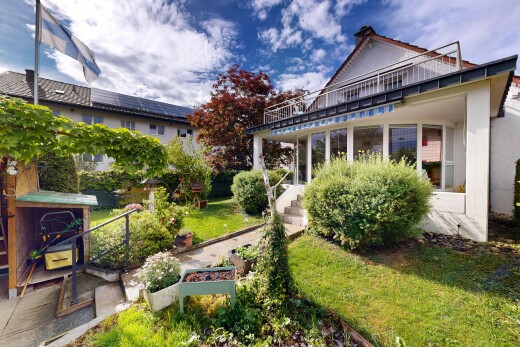 garten mit from property, day time, und rasen