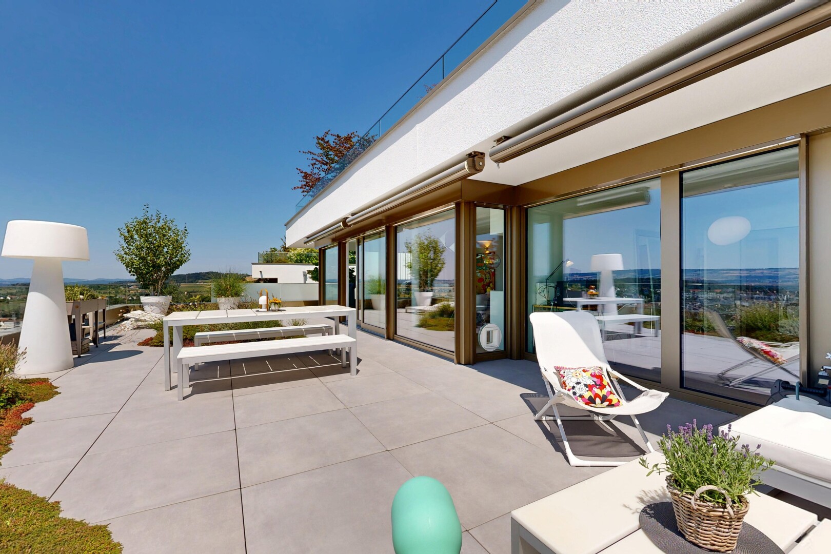 terrace featuring a patio area and outdoor dining space