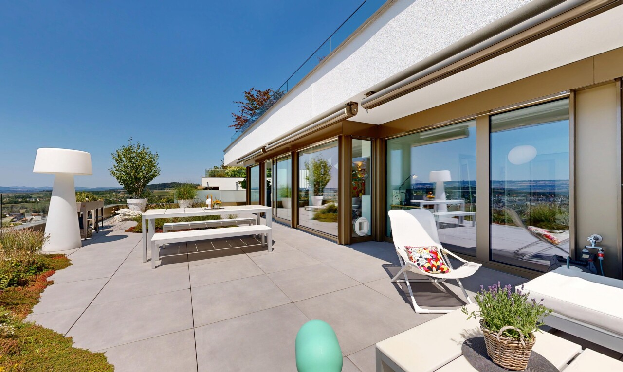 terrace featuring a patio area and outdoor dining space