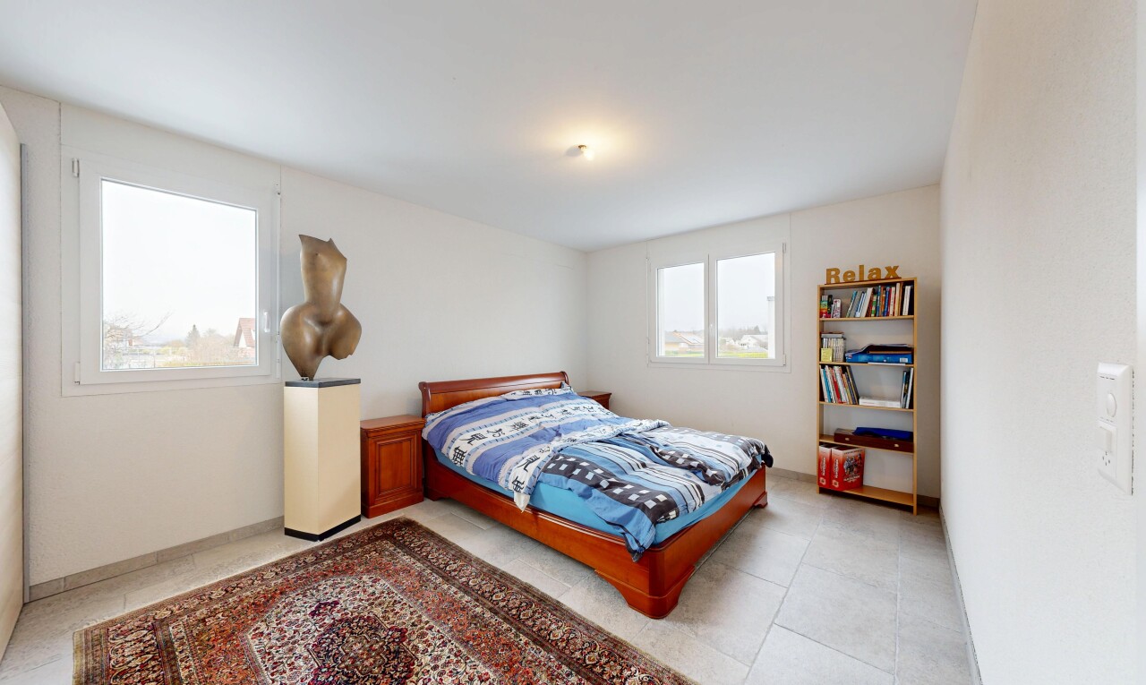 chambre avec inside property, lumière naturelle, natural light, cloison sèche, et drywall