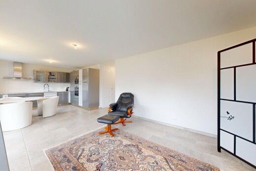 living room with baseboards