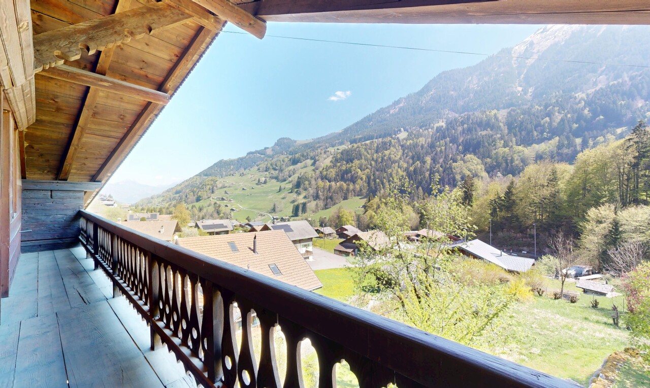 balkon mit blick auf die berge, mountain view, from property, balkon, und day time