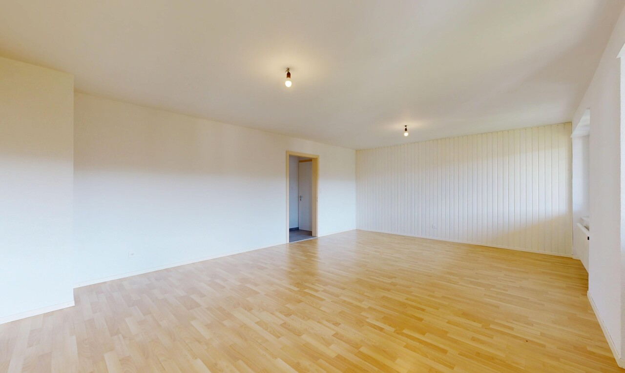 leerer raum mit wood finish floor, holzfußboden, drywall, gipskartonwand, und inside property