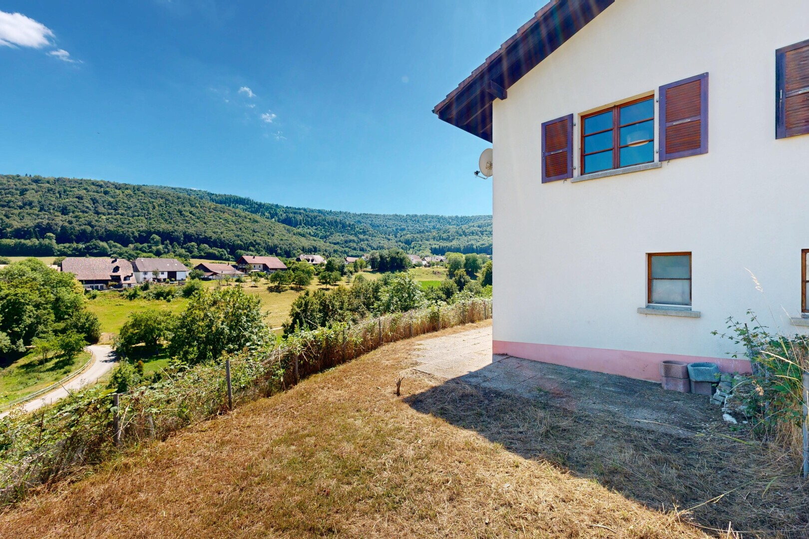 terrasse avec from property et day time
