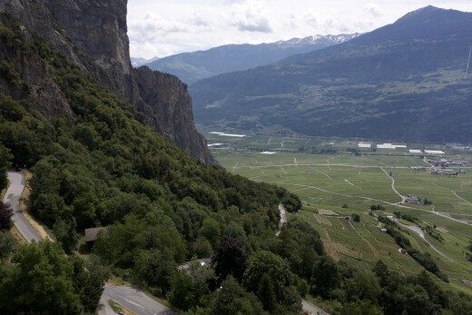 vue sur la montagne avec vue sur la montagne, mountain view, et aerial view