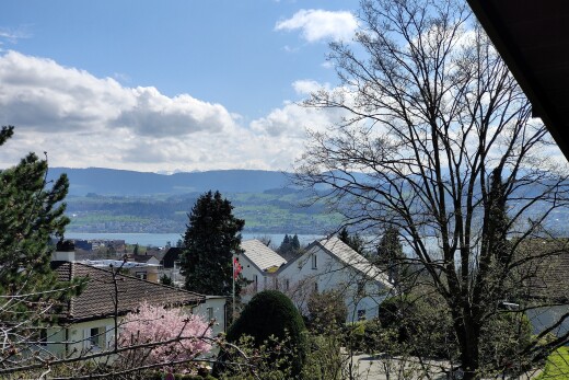 blick auf die berge