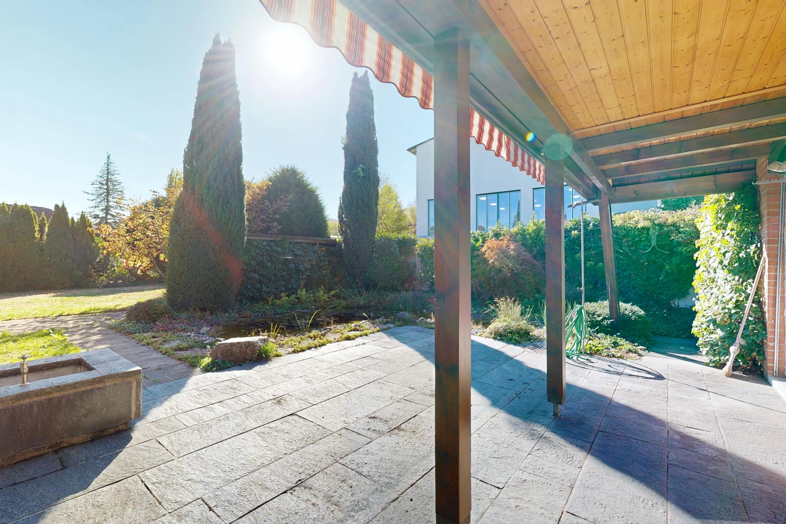 terrasse mit day time, terrasse, und from property