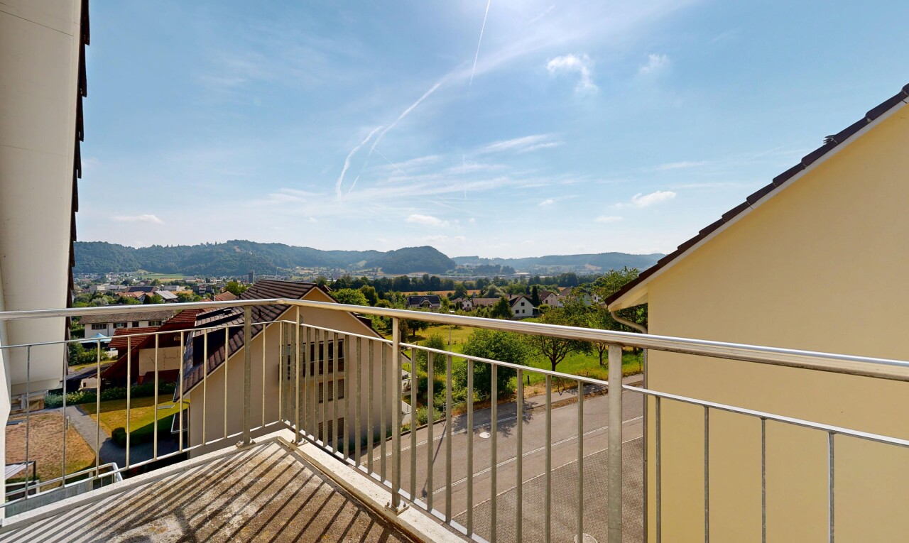 balkon mit from property, balkon, day time, mountain view, und blick auf die berge