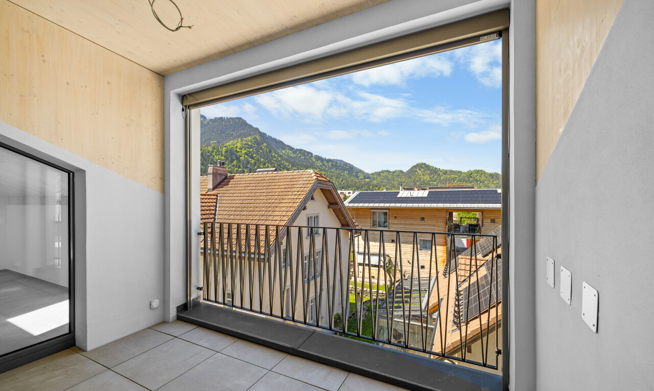 balcon avec day time, mountain view, vue sur la montagne, et balcon
