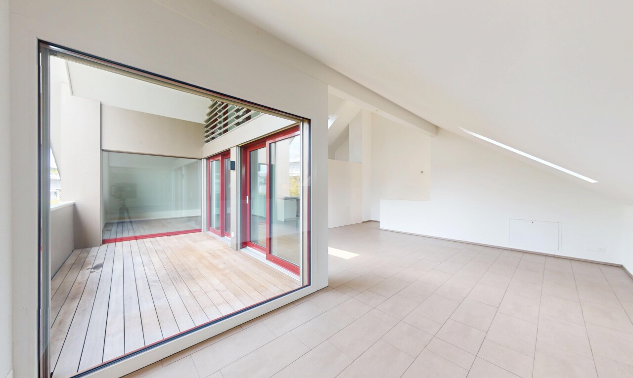 terrasse avec inside property