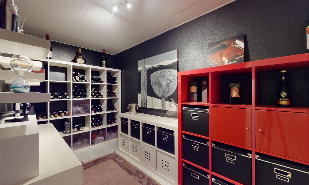 espace intérieur avec sol en béton
