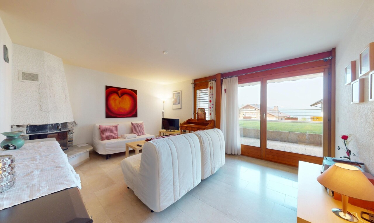view of living area