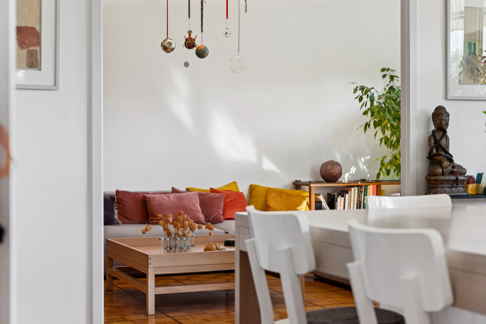 view of living / dining room