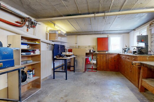 garde-manger avec atelier