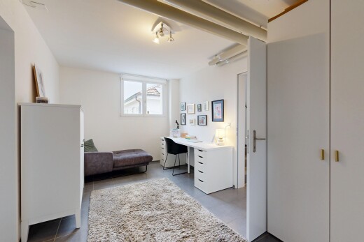 zimmer / schlafzimmer mit inside property, natürliches licht, natural light, gipskartonwand, und drywall