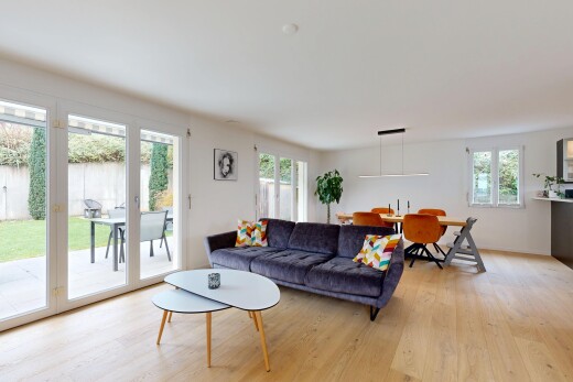wohn- / esszimmer mit inside property, gipskartonwand, drywall, natürliches licht, und natural light