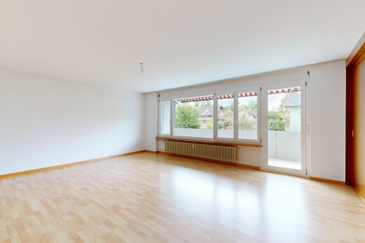 leerer raum mit natürliches licht, natural light, gipskartonwand, drywall, und kühler