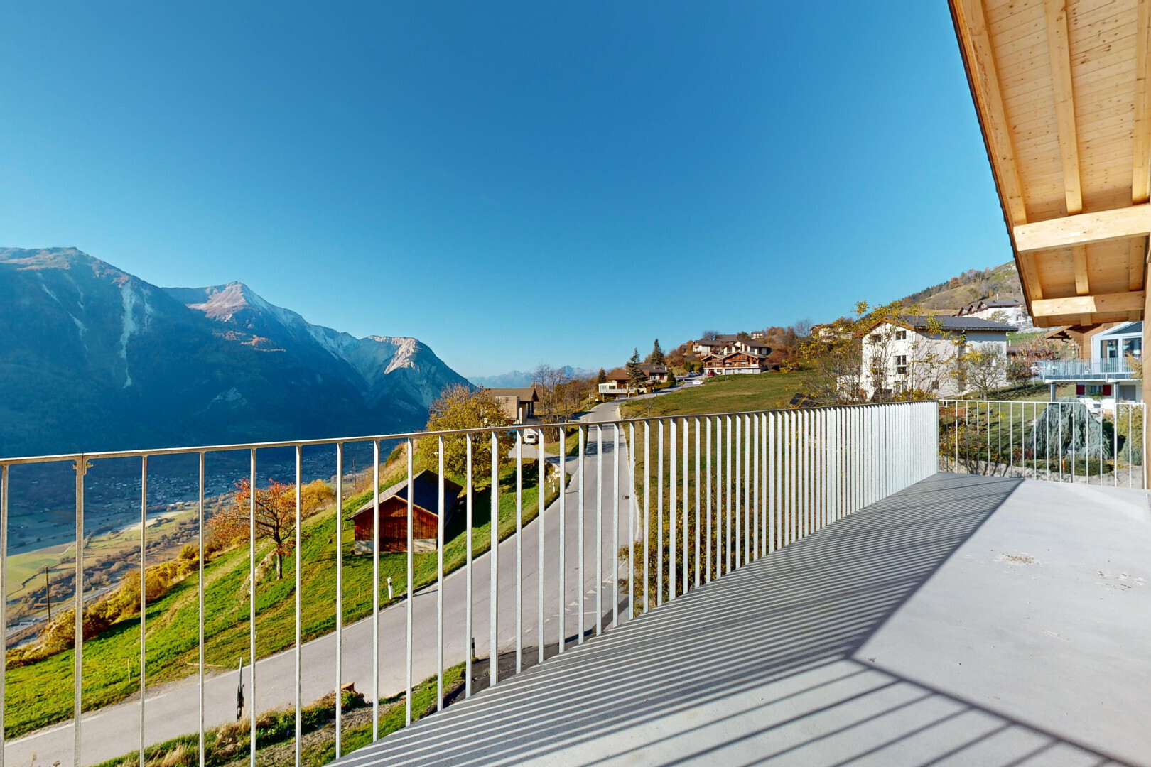 balcon avec from property, day time, vue sur la montagne, et mountain view