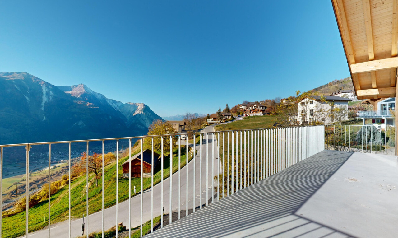 balcon avec from property, day time, vue sur la montagne, et mountain view