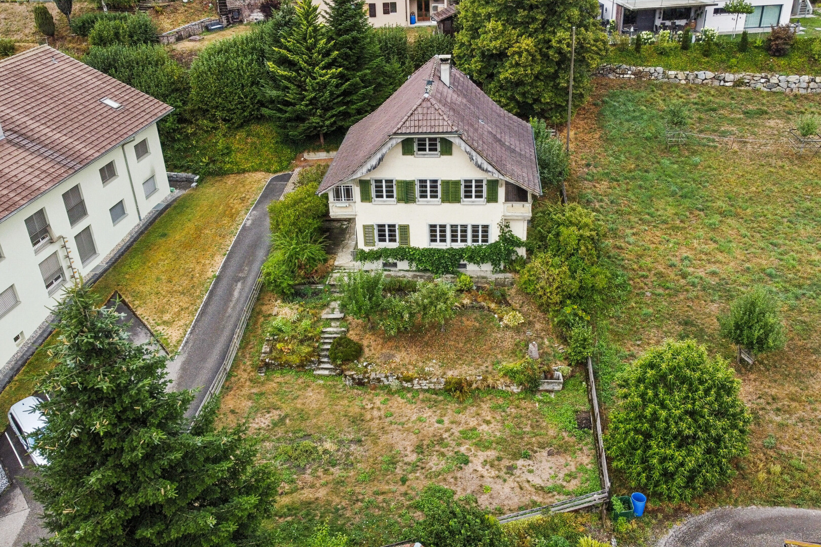 außenansicht mit property visible