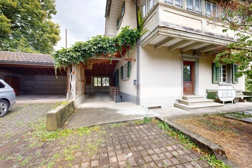 außenansicht mit property visible, stuckverkleidung, overcast, und from property