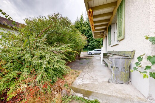 garten mit overcast und from property