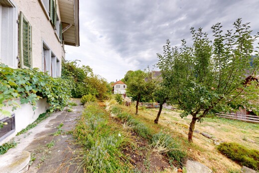 garten mit overcast und from property