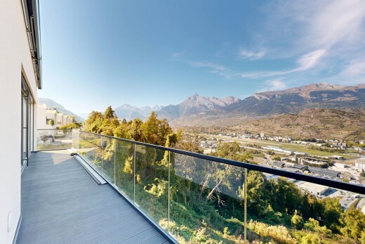 balcon avec balcon, mountain view, vue sur la montagne, view focus, et day time