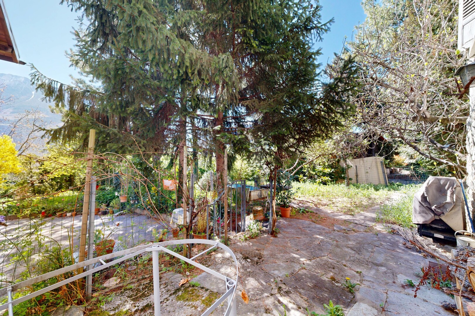 jardin avec day time et from property