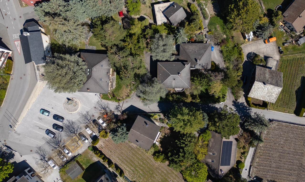 emplacement avec aerial map