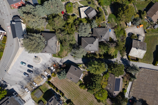 emplacement avec aerial map