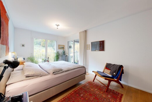 chambre avec inside property, natural light, lumière naturelle, drywall, et cloison sèche