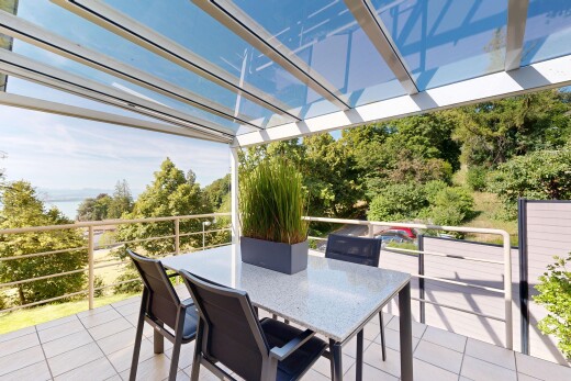 terrasse mit from property, day time, essbereich im freien, und terrasse