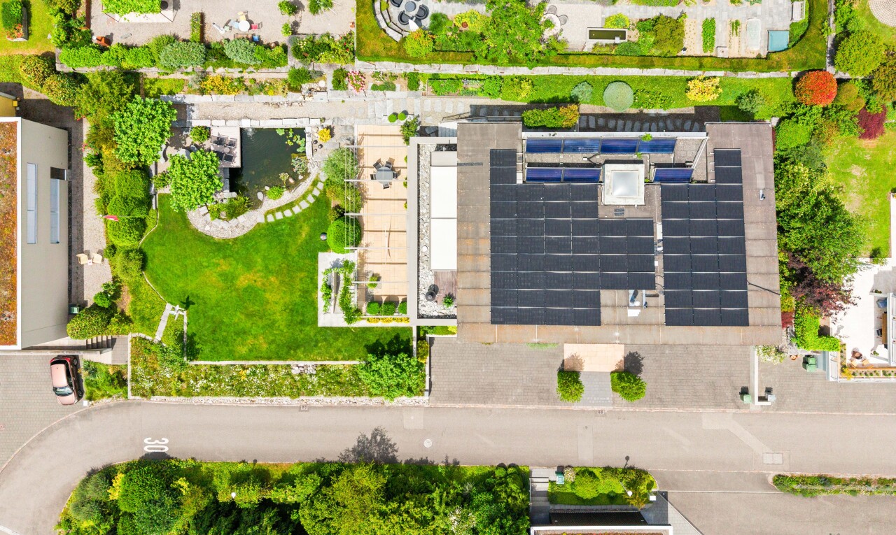 lage auf der karte mit property lines