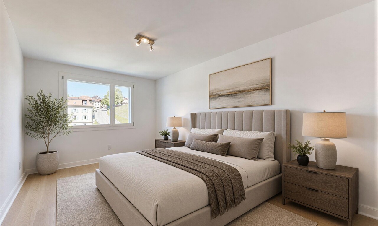room featuring baseboards and light wood-type flooring