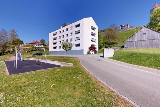 extérieur du bâtiment avec day time, apartment complex view, vue sur le complexe d'appartements, et from community