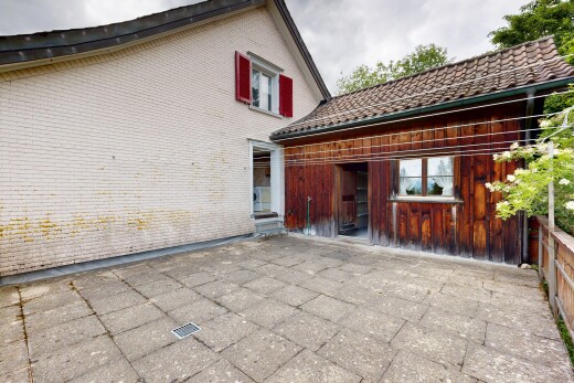terrasse mit from property und overcast